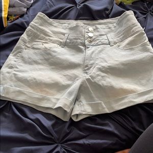 High rise shorts